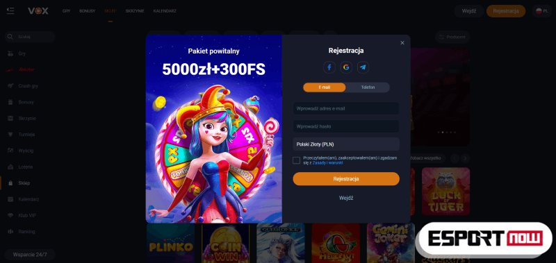 VOX Casino - recenzja, gry i promocje VOX Casino - recenzja, gry i promocje